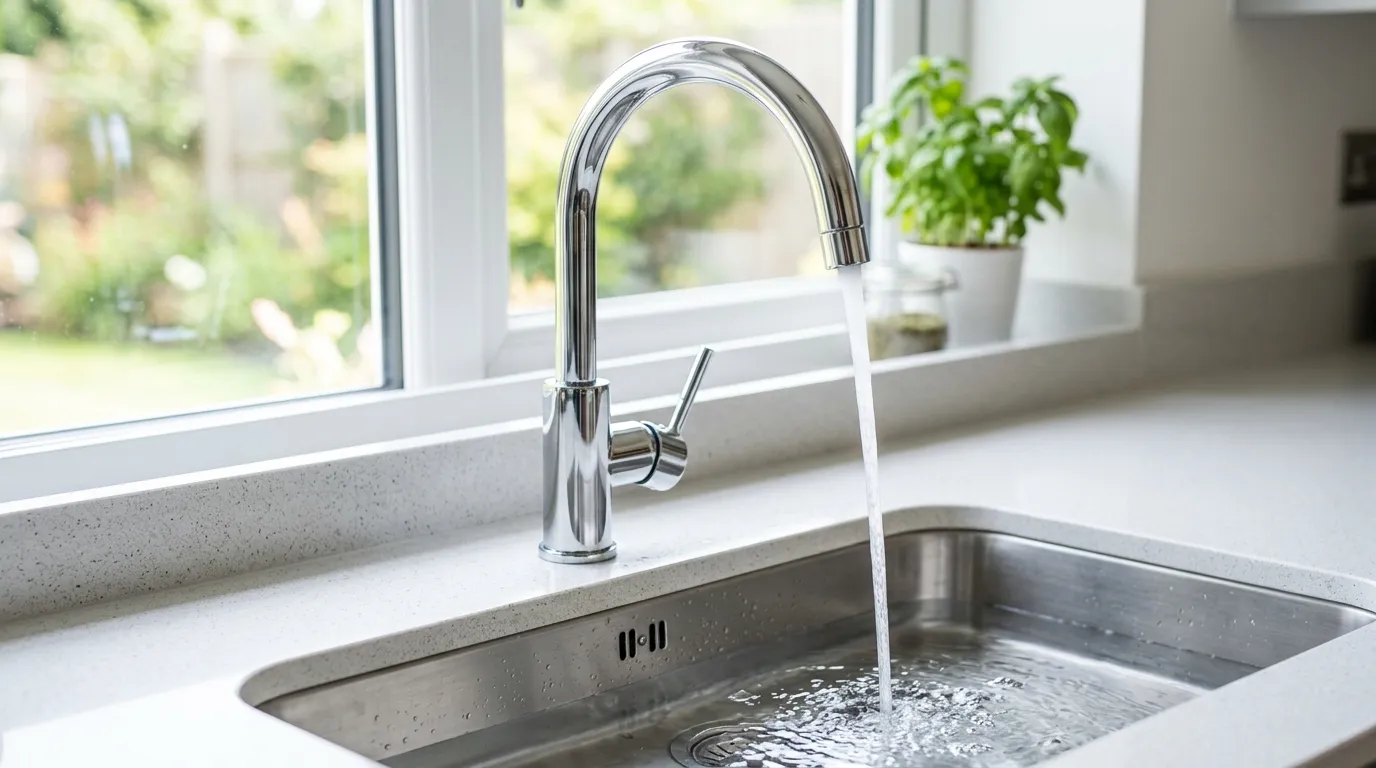 Local Plumbing Master Pros same day plumber fixing a faucet in Lancaster, MO